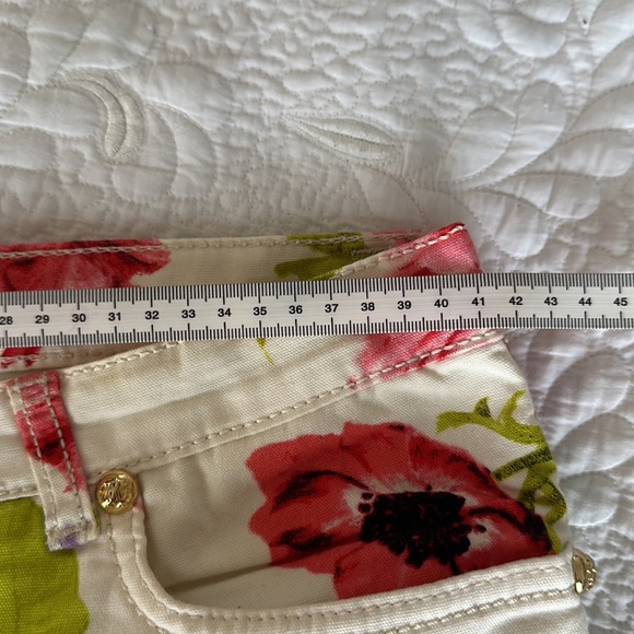 Roberto Cavalli vintage flower jeans size 31 - Picture 10 of 11
